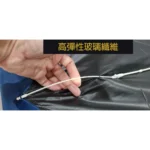 【KUD雨傘工廠直營】22吋輕量6根防風傘骨日本兒童折傘三折手開反光條折疊傘防曬晴雨傘