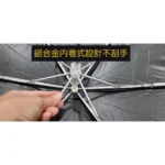 【KUD雨傘工廠直營】22吋輕量6根防風傘骨日本兒童折傘三折手開反光條折疊傘防曬晴雨傘